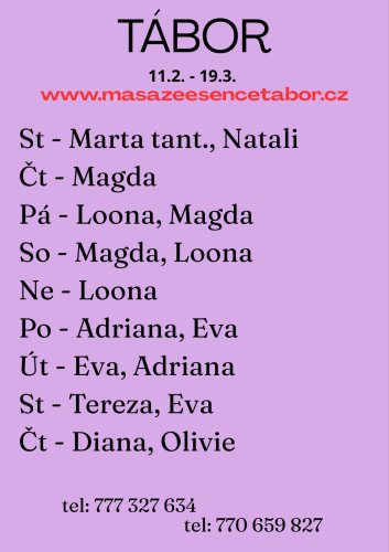 čt-so 12.-14.3. Magda 23h